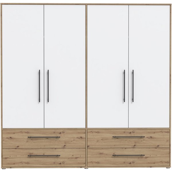 FORTE Kleiderschrank (B/H/T ca. 205,9x200,1x58,8cm)