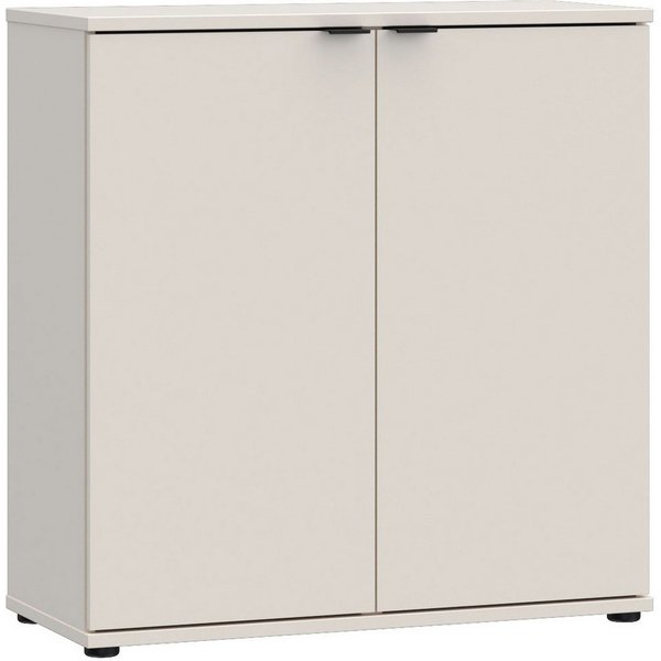 FORTE Kommode Ganymede, Kommode, Stauraum, Metallgriffe, 4 Dekore, Breite 80,1cm