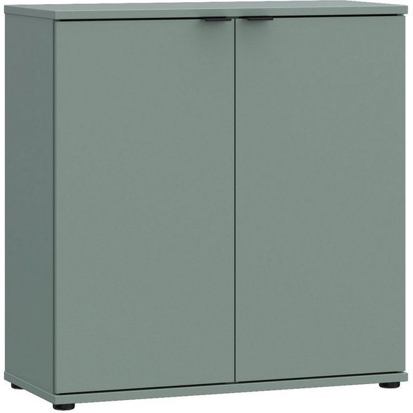 FORTE Kommode Ganymede, Kommode, Stauraum, Metallgriffe, 4 Dekore, Breite 80,1cm