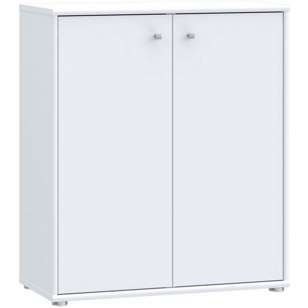 FORTE Kommode Tempra, Kommode, 2 große Türen, Höhe 85,5 cm, Breite 73,7 cm
