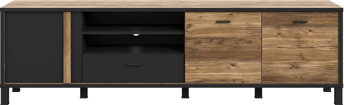 FORTE Lowboard Hayato, TV-Schrank, TV-Board, Breite ca. 199 cm – Bild 2 von 5