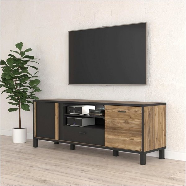 FORTE Lowboard Hayato, TV-Schrank, TV-Board, Breite ca. 154 cm