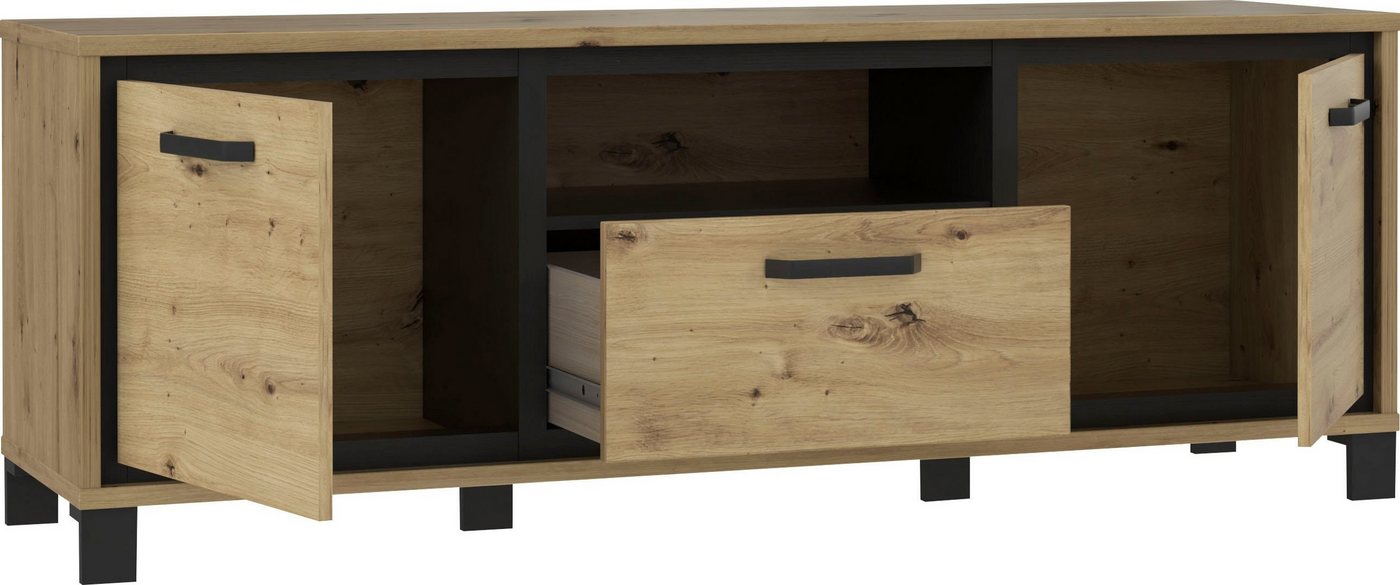 FORTE Lowboard Trondheim, Breite 158 cm – Bild 5 von 5