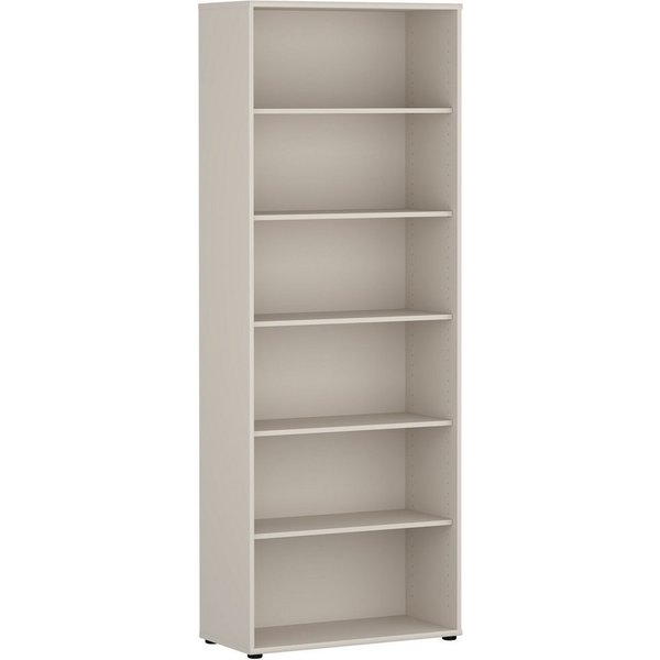 FORTE Regal Tempra, Mehrzweckregal, Höhe 197,5 cm, 5 Ablageböden, Breite 73,7 cm