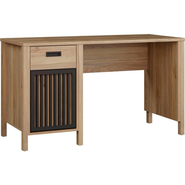 FORTE Schreibtisch Jytana, B/H/T 125/72,3/56,5 cm, Lamellenfront