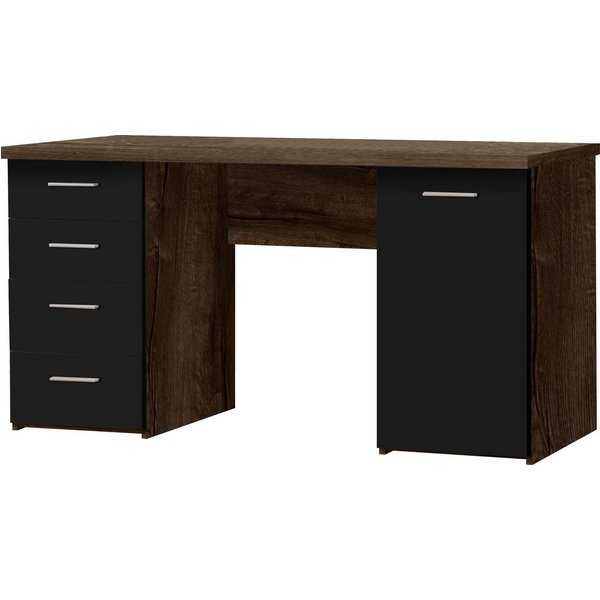 FORTE Schreibtisch Netta, Breite 145 cm, mit Schubladen