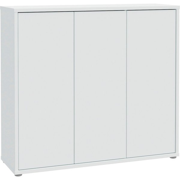 FORTE Schuhschrank Alice Springs, Schuhschrank, Platz für 20 Paar Schuhe, 3 Türen (B/H/T 109,2/99,1/34,9 cm) Stauraumschrank, Mehrzweckschrank, grifflose Front,