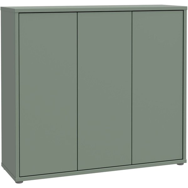 FORTE Schuhschrank Alice Springs, Schuhschrank, Platz für 20 Paar Schuhe, 3 Türen (B/H/T 109,2/99,1/34,9 cm) Stauraumschrank, Mehrzweckschrank, grifflose Front,