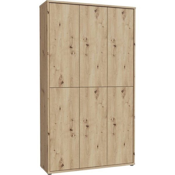 FORTE Schuhschrank Alice Springs, Schuhschrank, B/H/T 109,2/191,9/34,9 cm, 36 Paar Schuhe (B/H/T 109,2/191,9/34,9 cm) Stauraumschrank, Mehrzweckschrank, (B/H 10