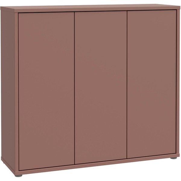 FORTE Schuhschrank Alice Springs, Schuhschrank, Platz für 20 Paar Schuhe, 3 Türen (B/H/T 109,2/99,1/34,9 cm) Stauraumschrank, Mehrzweckschrank, grifflose Front,