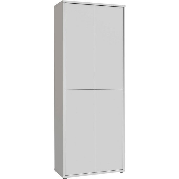 FORTE Schuhschrank Alice Springs, Schuhschrank, Höhe 191,9 cm, 4 Türen, viel Platz (B/H/T 74,5/191,9/34,9 cm) Stauraumschrank, Mehrzweckschrank, Breite 74,5 cm,