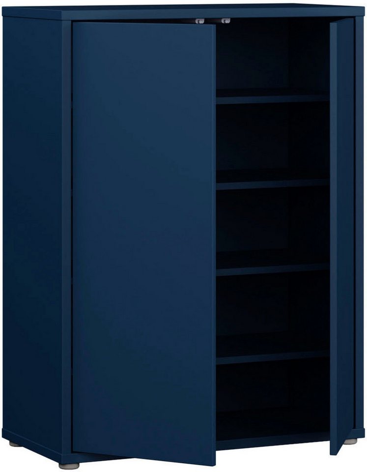 FORTE Schuhschrank Alice Springs, Schuhschrank, Platz für 15 Paar Schuhe, 2 Türen (B/H/T 74,5/99,1/34,9 cm) Stauraumschrank, Mehrzweckschrank, grifflose Front,  – Bild 5 von 5