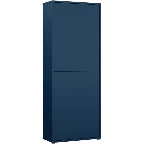 FORTE Schuhschrank Alice Springs, Schuhschrank, Höhe 191,9 cm, 4 Türen, viel Platz (B/H/T 74,5/191,9/34,9 cm) Stauraumschrank, Mehrzweckschrank, Breite 74,5 cm,