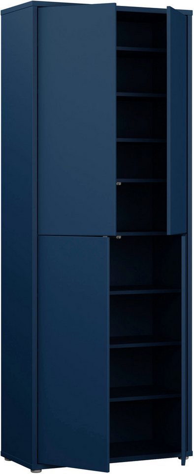 FORTE Schuhschrank Alice Springs, Schuhschrank, Höhe 191,9 cm, 4 Türen, viel Platz (B/H/T 74,5/191,9/34,9 cm) Stauraumschrank, Mehrzweckschrank, Breite 74,5 cm, – Bild 5 von 5