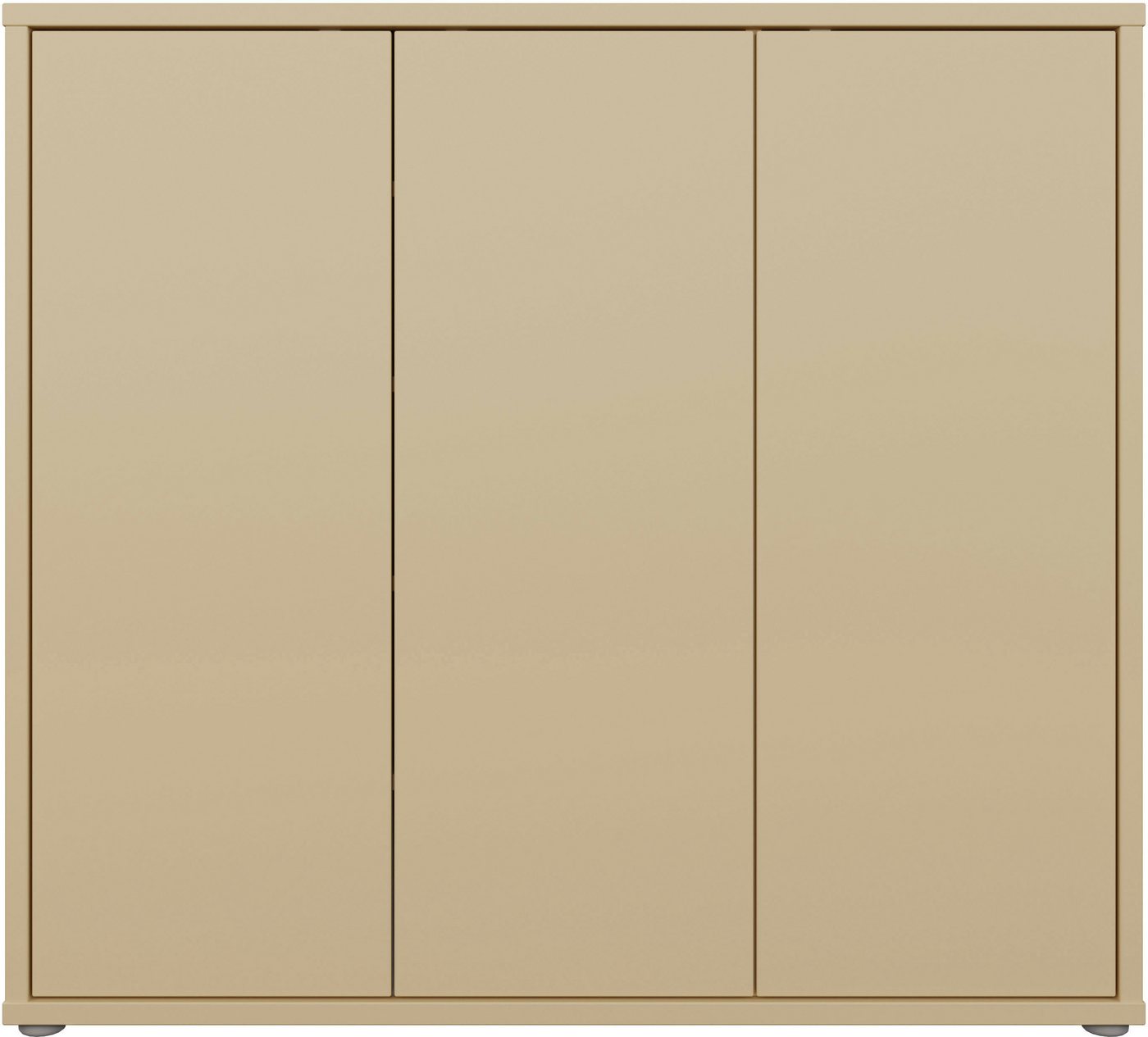 FORTE Schuhschrank Alice Springs, Schuhschrank, Platz für 20 Paar Schuhe, 3 Türen (B/H/T 109,2/99,1/34,9 cm) Stauraumschrank, Mehrzweckschrank, grifflose Front, – Bild 3 von 5