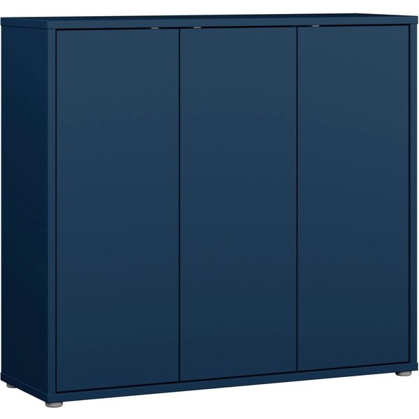 FORTE Schuhschrank Alice Springs, Schuhschrank, Platz für 20 Paar Schuhe, 3 Türen (B/H/T 109,2/99,1/34,9 cm) Stauraumschrank, Mehrzweckschrank, grifflose Front,