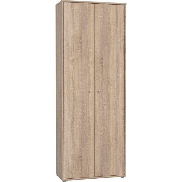 FORTE Schuhschrank Tempra, Mehrzweckschrank, 2 Türen, Einlegeböden, Höhe 197,5 cm Breite 73,7 cm