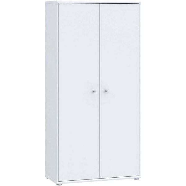 FORTE Schuhschrank Tempra, Mehrzweckschrank, 2 Türen, Einlegeböden, Höhe 149,5,5 cm Breite 73,7 cm