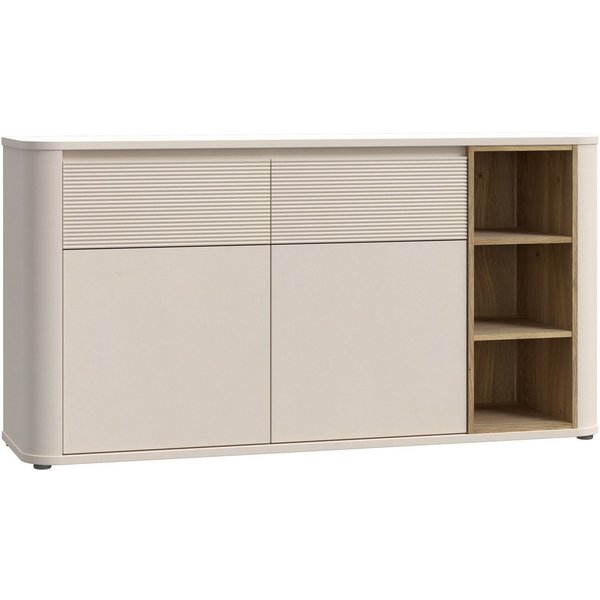 FORTE Sideboard, B/H/T 160/83,1/41,3 cm, Stauraum, MDF Front