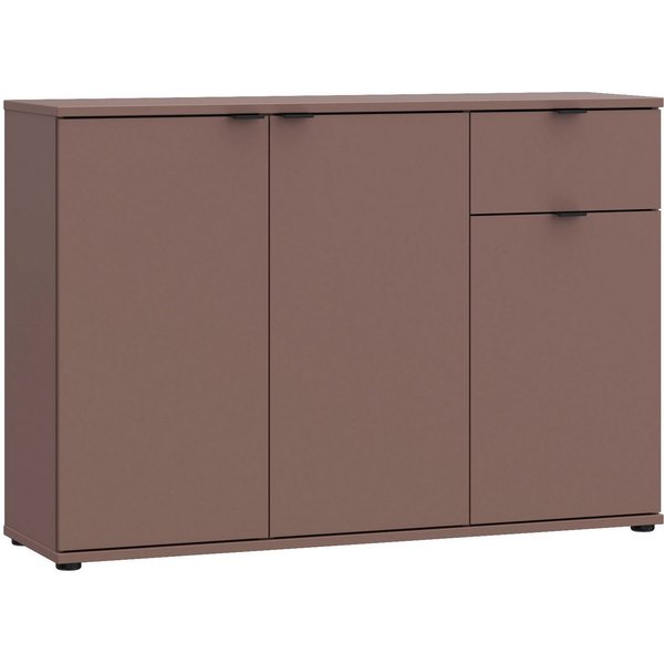 FORTE Sideboard Ganymede, Sideboard, Stauraum, Schublade, Metallgriffe, 4 Dekore, Breite 119,8cm