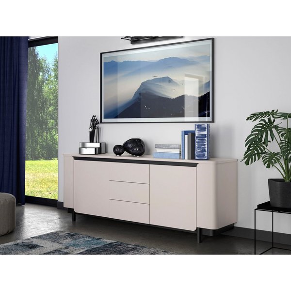FORTE Sideboard Vodol, Sideboard, Stauraum, Schubkästen, Soft Close