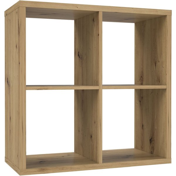FORTE Standregal Mauro, Fachgröße 33x33cm, 4 Fächer