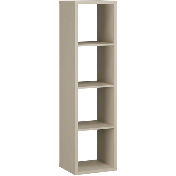 FORTE Standregal Mauro, FSC®-zertifiziert, Fachgröße 33x33cm, 4 Fächer