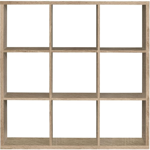 FORTE Standregal Mauro, Fachgröße 33x33cm, 4 Fächer