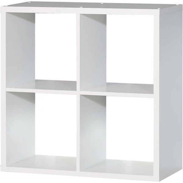 FORTE Standregal Mauro, Fachgröße 33x33cm, 4 Fächer