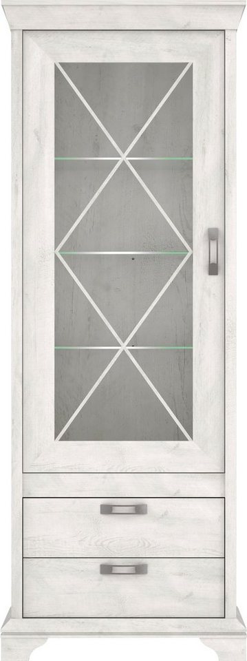 FORTE Vitrine Kashmir Breite 78 cm, inkl. LED Beleuchtung – Bild 2 von 5