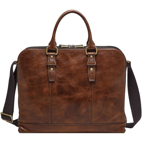 Fossil Businesstasche Pilot Bag, aus echtem Leder