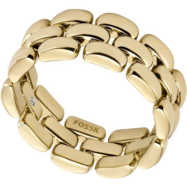 Fossil Fingerring Schmuck Geschenk Edelstahl Ring Arden