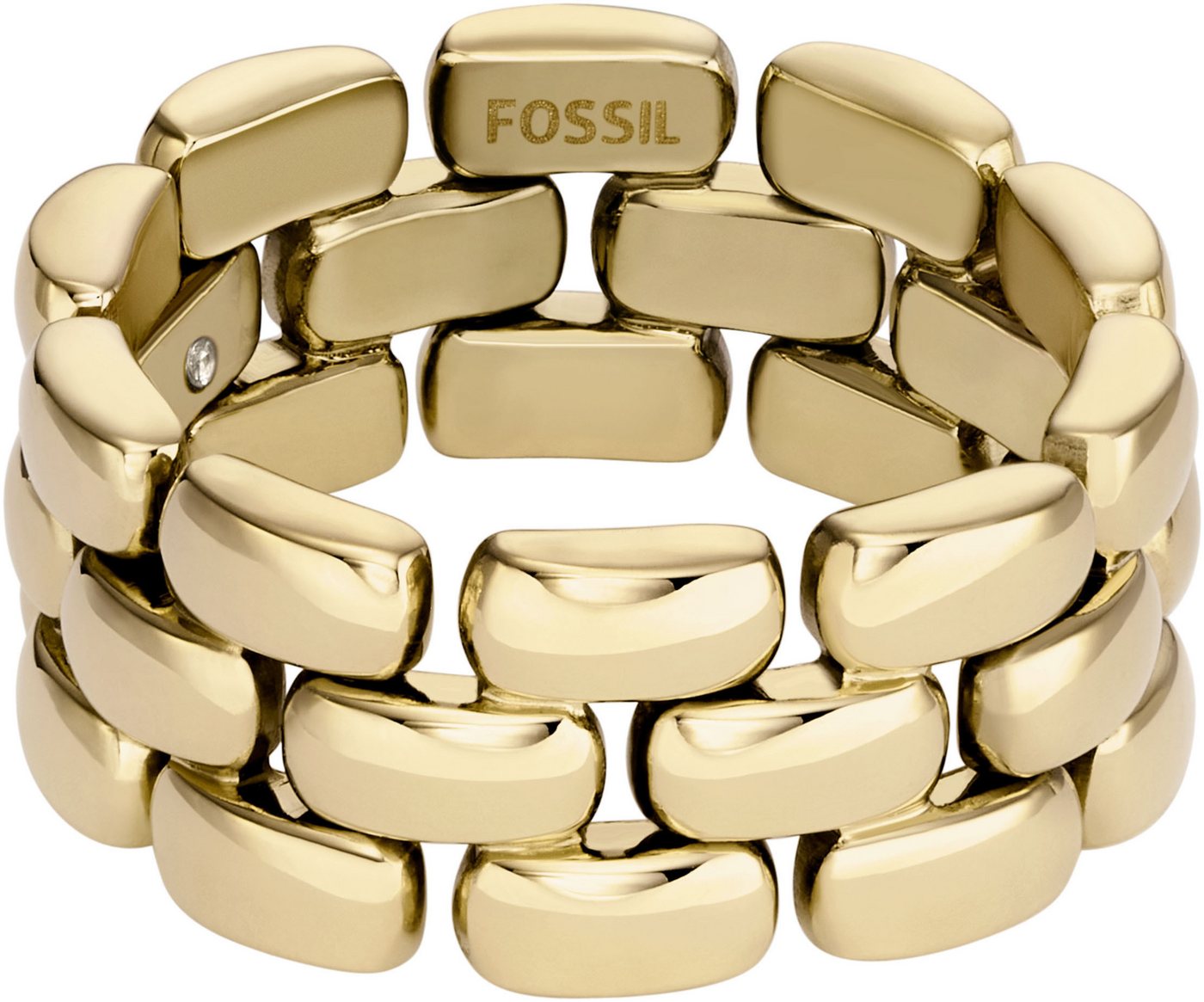 Fossil Fingerring Schmuck Geschenk Edelstahl Ring Arden – Bild 2 von 5