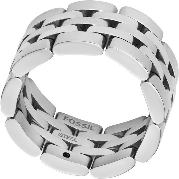 Fossil Fingerring Schmuck Geschenk Edelstahl Ring Arden
