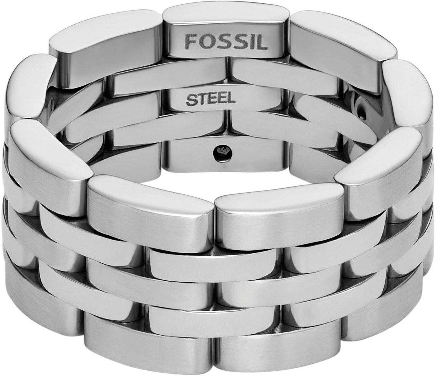 Fossil Fingerring Schmuck Geschenk Edelstahl Ring Arden – Bild 2 von 5