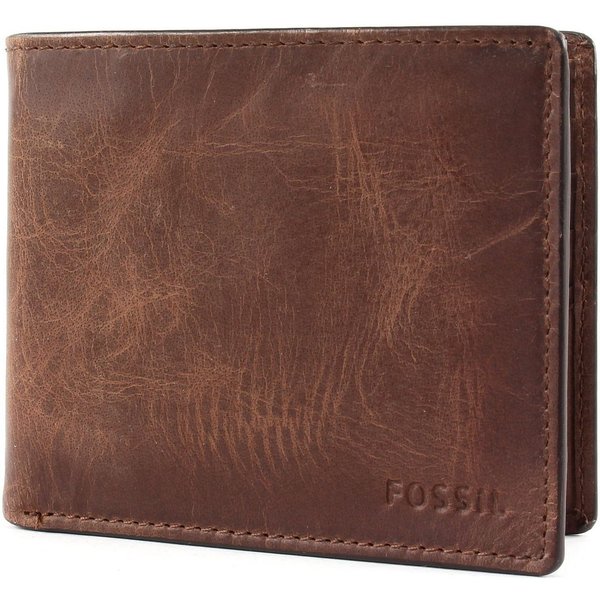 Fossil Geldbörse Derrick (Set, 2-tlg), mit RFID-Blocker Schutz