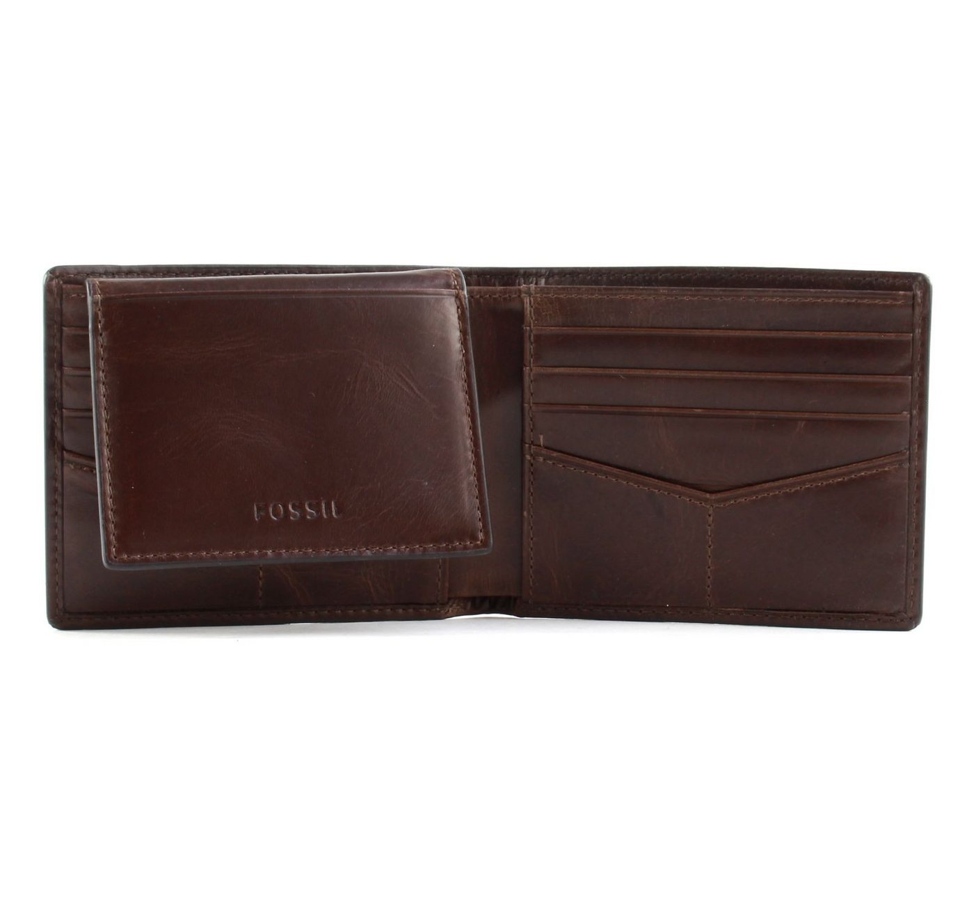 Fossil Geldbörse Derrick (Set, 2-tlg), mit RFID-Blocker Schutz – Bild 2 von 5