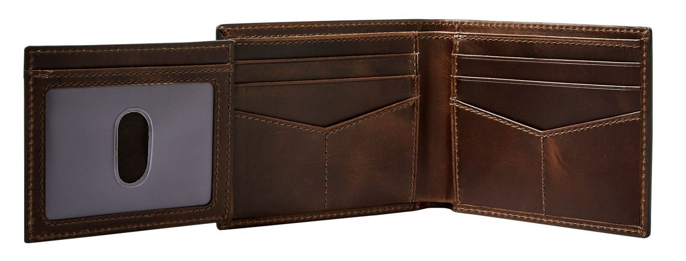 Fossil Geldbörse (Set, 2-tlg), aus echtem Leder – Bild 4 von 5