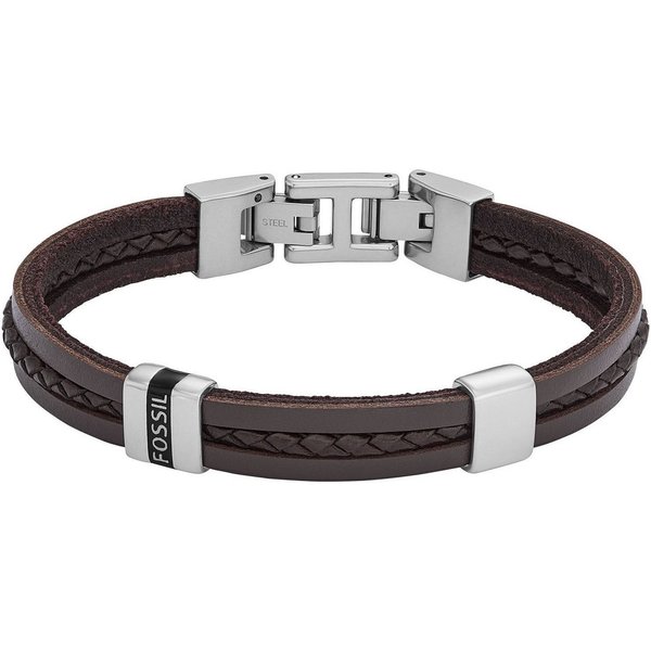 Fossil Lederarmband Bracelet, aus echtem Leder