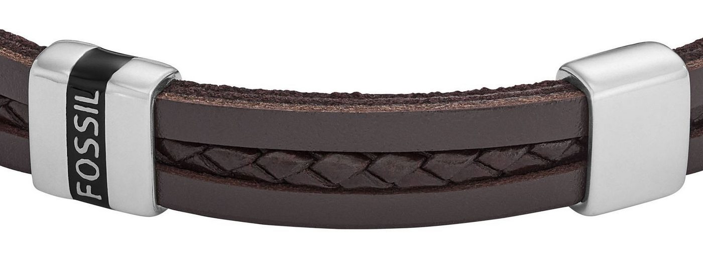 Fossil Lederarmband Bracelet, aus echtem Leder – Bild 4 von 5