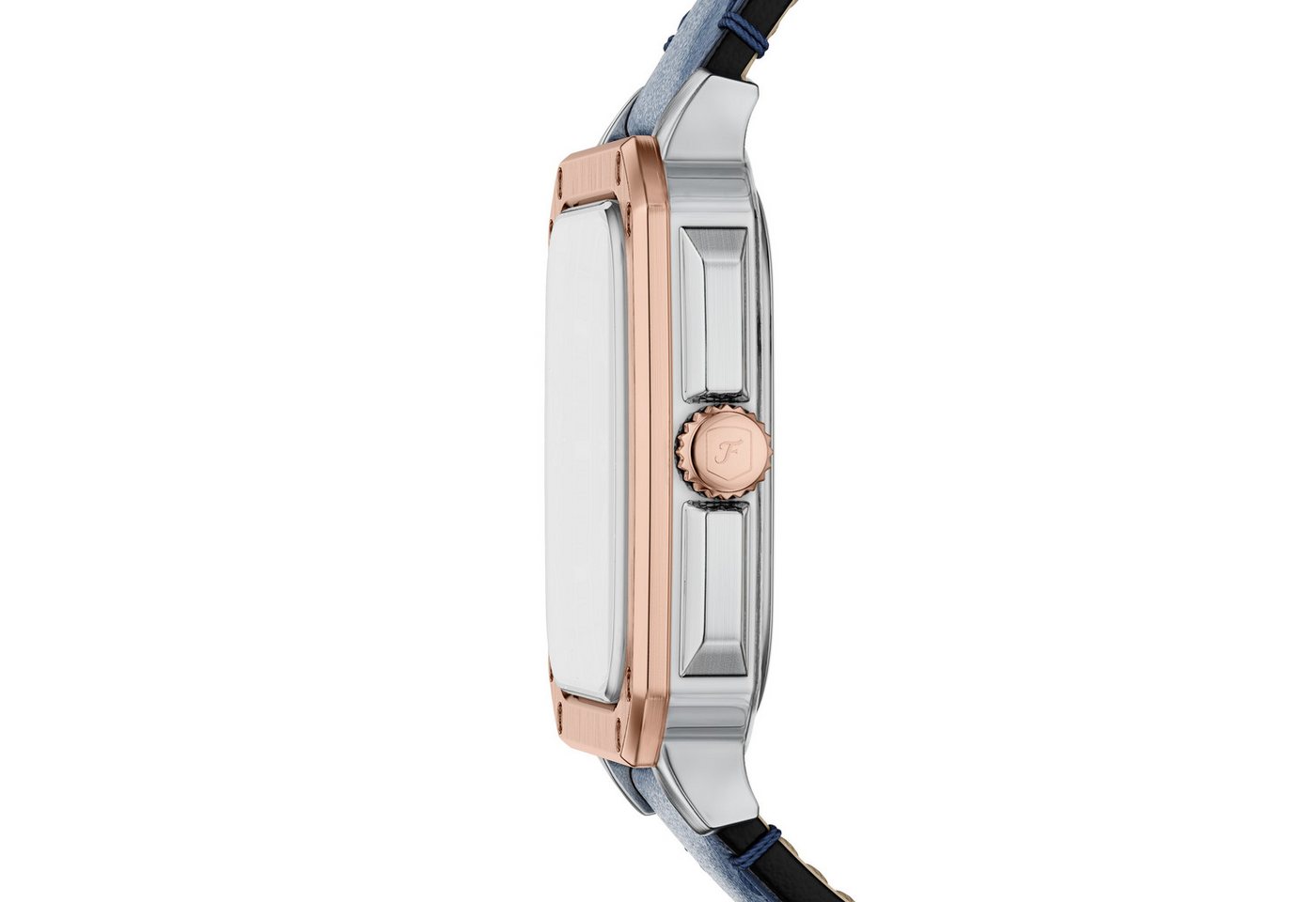 Fossil Quarzuhr Crosby FS6149, Armbanduhr, Herrenuhr, Lederarmband, analog, Tag – Bild 2 von 4