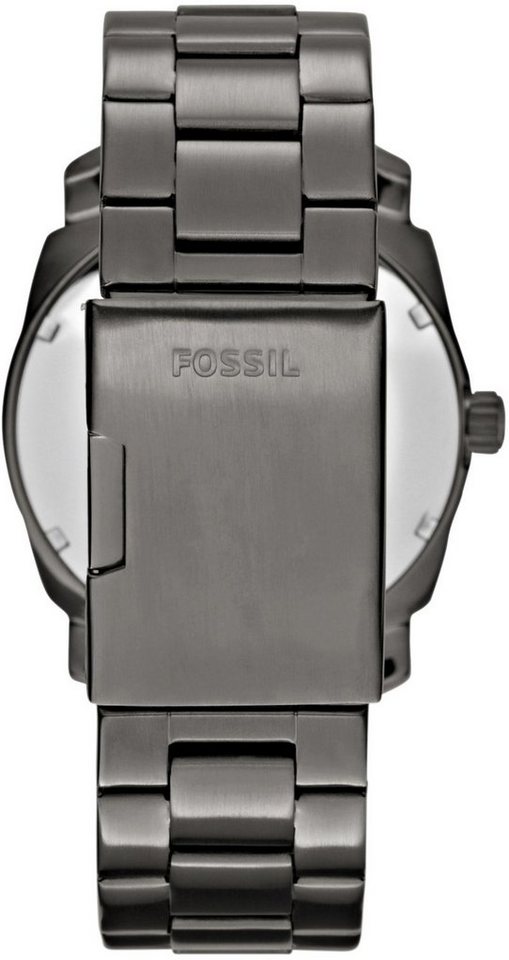Fossil Quarzuhr MACHINE FS4774, Armbanduhr, Herrenuhr, Datum, analog, Edelstahlarmband – Bild 3 von 4