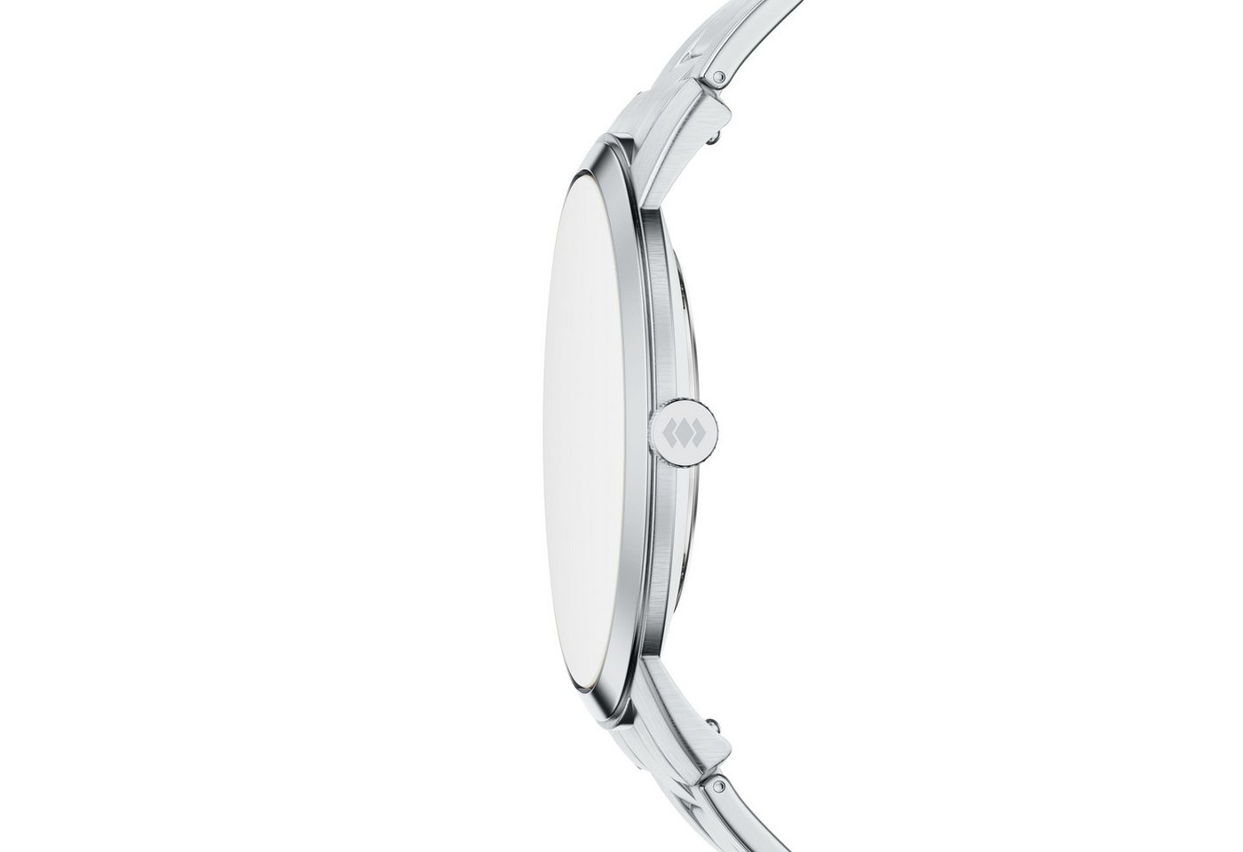 Fossil Quarzuhr Minimalist FS6180, Armbanduhr, Edelstahlarmband, analog – Bild 2 von 4