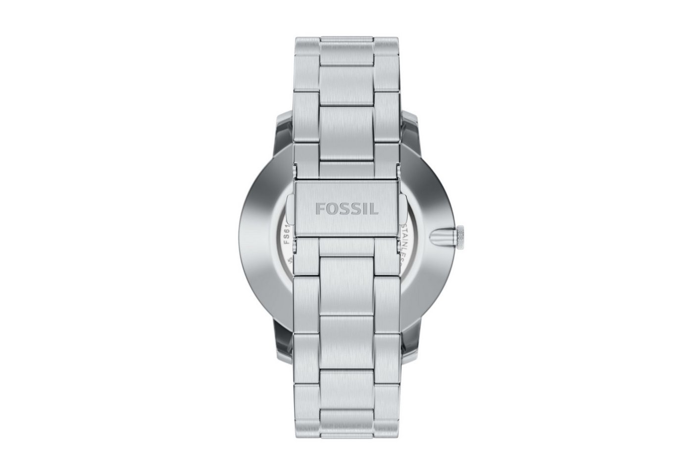 Fossil Quarzuhr Minimalist FS6180, Armbanduhr, Edelstahlarmband, analog – Bild 3 von 4