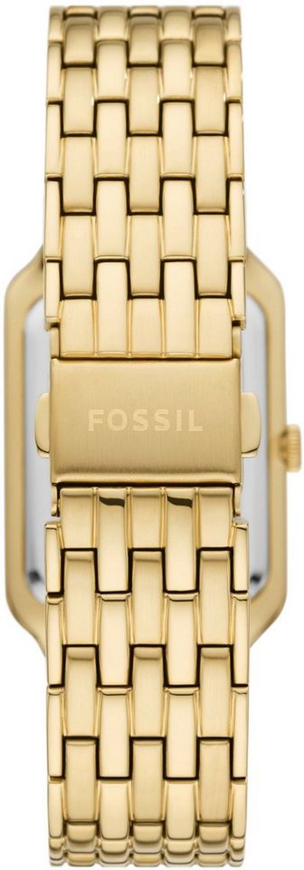 Fossil Quarzuhr RAQUEL ES5304, Armbanduhr, Damenuhr, Perlmutt-Zifferblatt, Datum, Edelstahlarmband – Bild 3 von 3