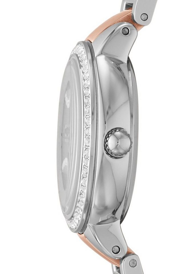 Fossil Quarzuhr VIRGINIA ES3405, Armbanduhr, Damenuhr, Edelstahlarmband – Bild 3 von 4