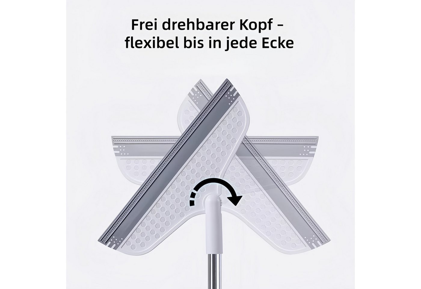 FOUORTUNATE-BEE Duschabzieher Magischer Silikon-Bodenabzieher für Innen- und Außenbereiche, Vielseitiger Bodenschaber für Garage, Dusche, Garten & Terrasse – Bild 5 von 5