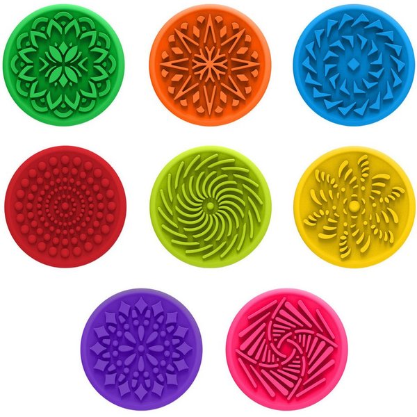 FOUORTUNATE-BEE Lernspielzeug Sensorik Steine Kinder Fidget Spielzeug Struktur Tastsinn Lernspiel, Fühlsteine für Schule Reise Büro Entspannung Sensorik Spielze
