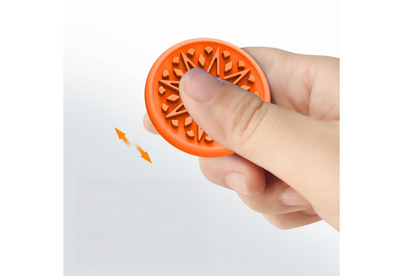 FOUORTUNATE-BEE Lernspielzeug Sensorik Steine Kinder Fidget Spielzeug Struktur Tastsinn Lernspiel, Fühlsteine für Schule Reise Büro Entspannung Sensorik Spielze – Bild 5 von 5
