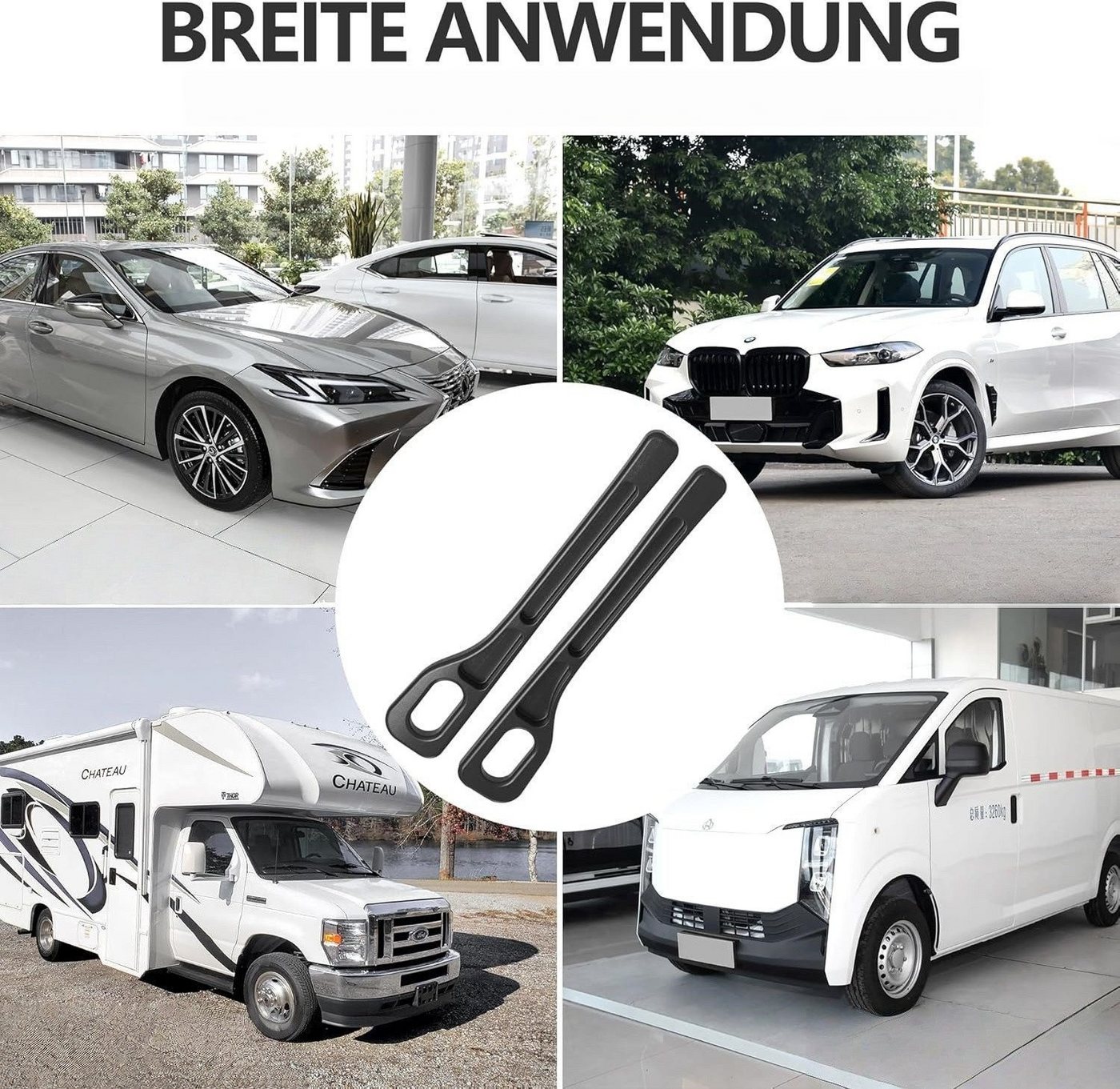 FOUORTUNATE-BEE Organizer Auto Sitzlückenfüller 2er Set für mehr Ordnung (2 St), Praktische Füller für die Lücke zwischen Sitz und Konsole – Bild 5 von 5